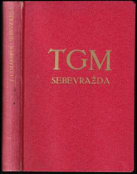 Sebevražda hromadným jevem společenským moderní osvěty