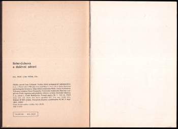 Libor Míček: Sebevýchova a duševní zdraví