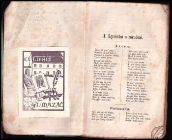 František Sušil: Sebrané básně Fr. Sušila