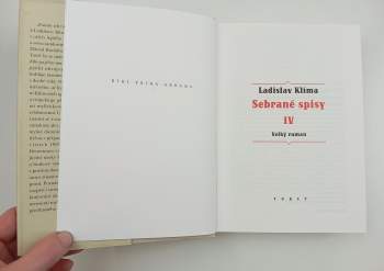 Ladislav Klíma: Sebrané spisy