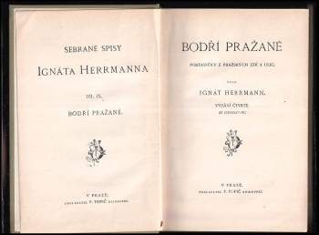 Ignát Herrmann: Sebrané spisy Ignáta Herrmanna