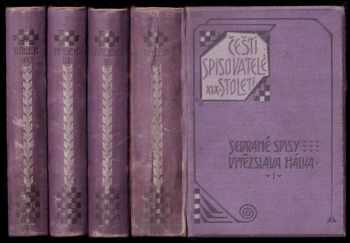 Vítězslav Hálek: Sebrané spisy Vítězslava Hálka Sv. I - IV. , Humoresky a povídky. + Alfred - Večerní písně - Carevič Aleksej - Krásná Lejla - Mejrima a Husejn + Komediant + Povídky, řada druhá