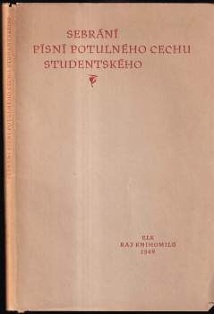 Sebrání písní potulného cechu studentského