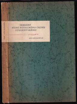Sebrání písní potulného cechu studentského