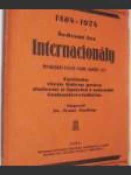 Šedesát let Internacionály 1864-1924