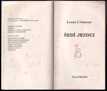 Louis L'Amour: Šedí jezdci