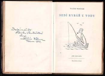Vilém Werner: Sedí rybář u vody