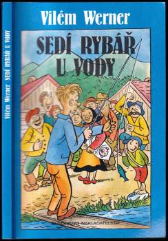 Sedí rybář u vody