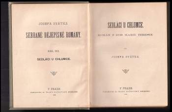 Josef Svátek: Sedláci u Chlumce