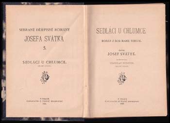 Josef Svátek: Sedláci u Chlumce