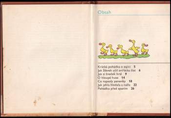 Ondřej Sekora: Sedm pohádek