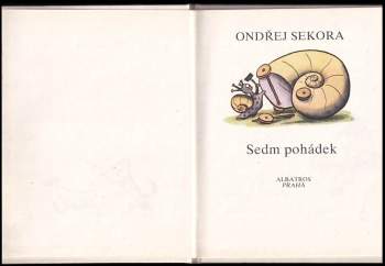 Ondřej Sekora: Sedm pohádek