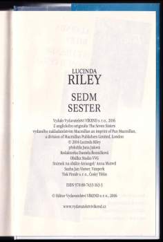 Lucinda Riley: Sedm sester