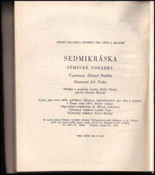 Eduard Petiška: Sedmikráska