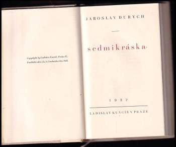 Jaroslav Durych: Sedmikráska
