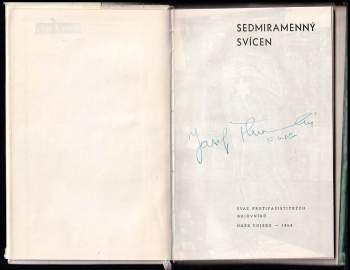 Josef Škvorecký: Sedmiramenný svícen