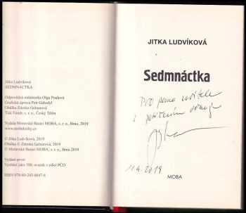 Jitka Ludvíková: Sedmnáctka