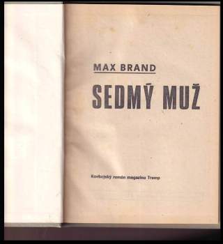 Max Brand: Sedmý muž