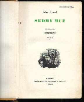 Max Brand: Sedmý muž