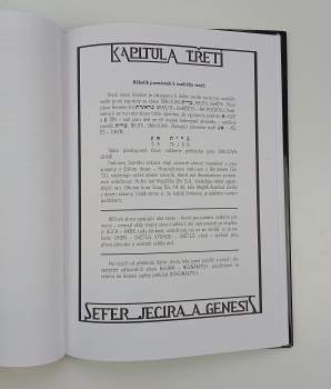 Ladislav Moučka: Sefer Jecira Pražská
