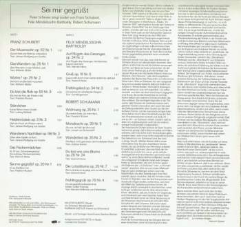 Franz Schubert: Sei Mir Gegrüßt - Peter Schreier Singt Lieder Von Schubert, Mendelssohn, Schumann