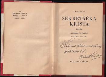 Josephine Schade-Hädicke: Sekretářka Krista