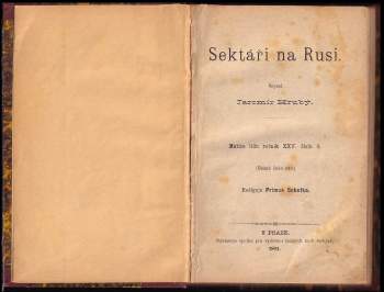 Jaromír Hrubý: Sektáři na Rusi