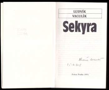 Ludvík Vaculík: Sekyra