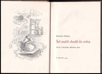 Jaroslav Seifert: Šel malíř chudě do světa