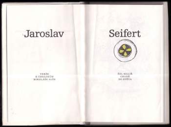 Jaroslav Seifert: Šel malíř chudě do světa