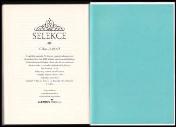 Kiera Cass: Selekce