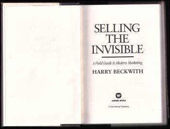 Harry Beckwith: Selling the Invisible