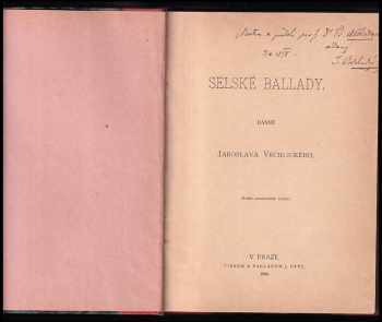 Jaroslav Vrchlický: Selské ballady