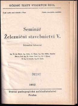 Jan Blažek: Seminář