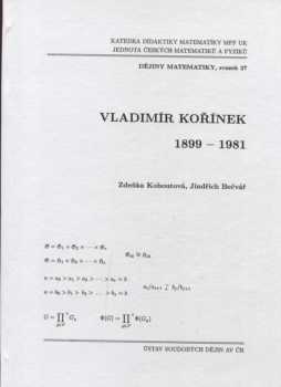 Vladimír Kořínek 1899-1981