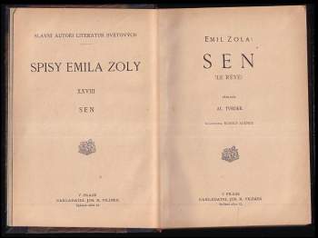 Émile Zola: Sen