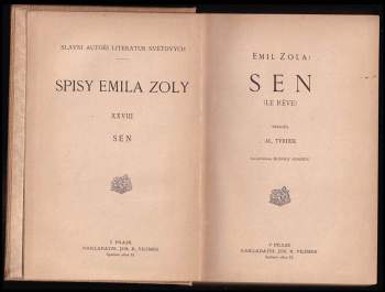 Émile Zola: Sen