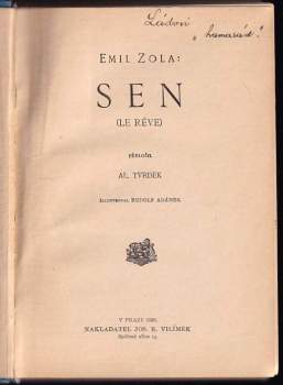 Émile Zola: Sen = (Le rêve)