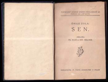 Émile Zola: Sen