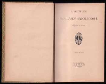 Robert Heymann: Sen lásky Napoleona I