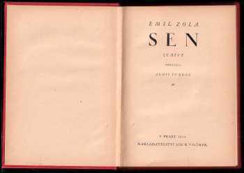 Émile Zola: Sen