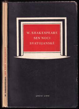 William Shakespeare: Sen noci svatojanské