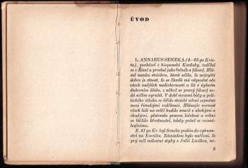 Lucius Annaeus Seneca: Seneka vychovatel a utěšitel
