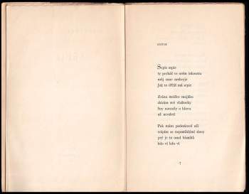 František Halas: Sepie