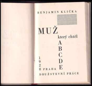 František Halas: Sepie + Muž který chtěl ABCDE