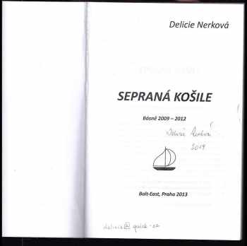 Delicie Nerková: Sepraná košile