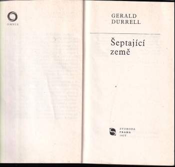 Gerald Malcolm Durrell: Šeptající země