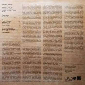 Slovak Philharmonic Orchestra: Serenade No.1 In D Major, Op. 11