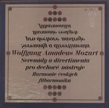 Wolfgang Amadeus Mozart: Serenády A Divertimenta Pro Dechové Nástroje (2xLP + BOX + BOOKLET)