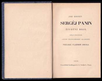 Georges Ohnet: Sergěj Panin